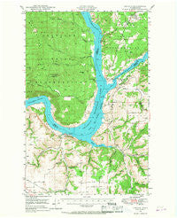 Lincoln Washington Historical topographic map, 1:62500 scale, 15 X 15 Minute, Year 1948