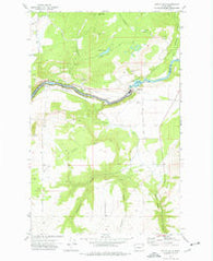 Little Falls Washington Historical topographic map, 1:24000 scale, 7.5 X 7.5 Minute, Year 1973