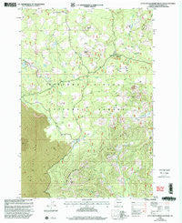 Little Huckleberry Mountain Washington Historical topographic map, 1:24000 scale, 7.5 X 7.5 Minute, Year 1998