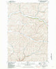 Little Penawawa Creek Washington Historical topographic map, 1:24000 scale, 7.5 X 7.5 Minute, Year 1981