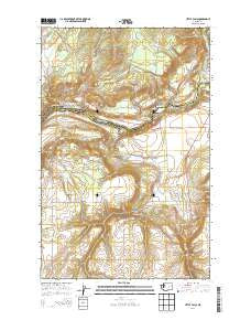 Little Falls Washington Current topographic map, 1:24000 scale, 7.5 X 7.5 Minute, Year 2014