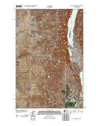 Little Soap Lake Washington Historical topographic map, 1:24000 scale, 7.5 X 7.5 Minute, Year 2011