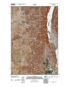 Little Soap Lake Washington Historical topographic map, 1:24000 scale, 7.5 X 7.5 Minute, Year 2011