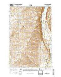 Little Soap Lake Washington Current topographic map, 1:24000 scale, 7.5 X 7.5 Minute, Year 2014