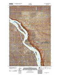 Locke Island Washington Historical topographic map, 1:24000 scale, 7.5 X 7.5 Minute, Year 2011