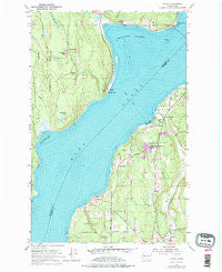 Lofall Washington Historical topographic map, 1:24000 scale, 7.5 X 7.5 Minute, Year 1953