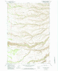 Logy Creek Falls Washington Historical topographic map, 1:24000 scale, 7.5 X 7.5 Minute, Year 1965