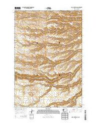 Logy Creek Falls Washington Current topographic map, 1:24000 scale, 7.5 X 7.5 Minute, Year 2013