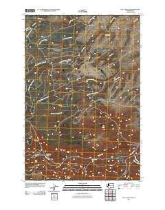 Logy Creek SW Washington Historical topographic map, 1:24000 scale, 7.5 X 7.5 Minute, Year 2011