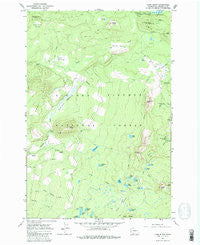 Lone Butte Washington Historical topographic map, 1:24000 scale, 7.5 X 7.5 Minute, Year 1965