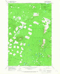 Lone Butte Washington Historical topographic map, 1:24000 scale, 7.5 X 7.5 Minute, Year 1965