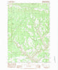 Lone Pine Butte Washington Historical topographic map, 1:24000 scale, 7.5 X 7.5 Minute, Year 1983
