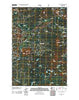 Lone Butte Washington Historical topographic map, 1:24000 scale, 7.5 X 7.5 Minute, Year 2011