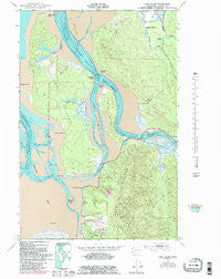 Long Island Washington Historical topographic map, 1:24000 scale, 7.5 X 7.5 Minute, Year 1949