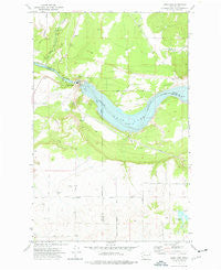 Long Lake Washington Historical topographic map, 1:24000 scale, 7.5 X 7.5 Minute, Year 1973