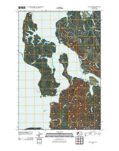 Long Island Washington Historical topographic map, 1:24000 scale, 7.5 X 7.5 Minute, Year 2011