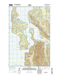 Long Island Washington Current topographic map, 1:24000 scale, 7.5 X 7.5 Minute, Year 2014