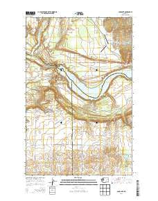 Long Lake Washington Current topographic map, 1:24000 scale, 7.5 X 7.5 Minute, Year 2014