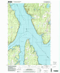 Longbranch Washington Historical topographic map, 1:24000 scale, 7.5 X 7.5 Minute, Year 1997