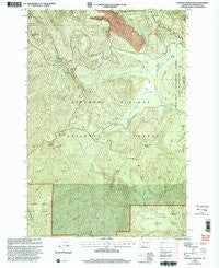 Lookout Mountain Washington Historical topographic map, 1:24000 scale, 7.5 X 7.5 Minute, Year 1998
