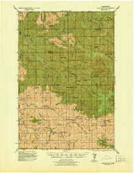 Lookout Mtn Washington Historical topographic map, 1:62500 scale, 15 X 15 Minute, Year 1940
