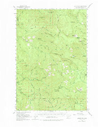 Lookout Mtn Washington Historical topographic map, 1:62500 scale, 15 X 15 Minute, Year 1953