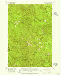 Lookout Mtn Washington Historical topographic map, 1:62500 scale, 15 X 15 Minute, Year 1953
