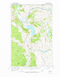 Loomis Washington Historical topographic map, 1:62500 scale, 15 X 15 Minute, Year 1956