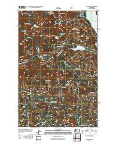 Lost Lake Washington Historical topographic map, 1:24000 scale, 7.5 X 7.5 Minute, Year 2011