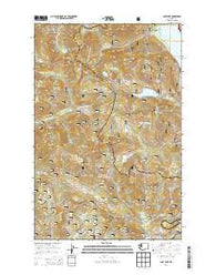 Lost Lake Washington Current topographic map, 1:24000 scale, 7.5 X 7.5 Minute, Year 2014