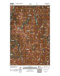 Lost Peak Washington Historical topographic map, 1:24000 scale, 7.5 X 7.5 Minute, Year 2011