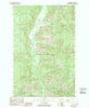 Louie Creek Washington Historical topographic map, 1:24000 scale, 7.5 X 7.5 Minute, Year 1989