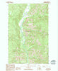 Louie Creek Washington Historical topographic map, 1:24000 scale, 7.5 X 7.5 Minute, Year 1989