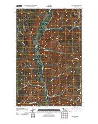Louie Creek Washington Historical topographic map, 1:24000 scale, 7.5 X 7.5 Minute, Year 2011