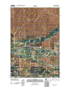 Lowden Washington Historical topographic map, 1:24000 scale, 7.5 X 7.5 Minute, Year 2011