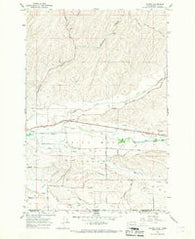 Lowden Washington Historical topographic map, 1:24000 scale, 7.5 X 7.5 Minute, Year 1966