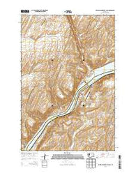 Lower Monumental Dam Washington Current topographic map, 1:24000 scale, 7.5 X 7.5 Minute, Year 2014