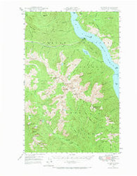 Lucerne Washington Historical topographic map, 1:62500 scale, 15 X 15 Minute, Year 1944