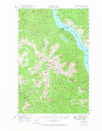 Lucerne Washington Historical topographic map, 1:62500 scale, 15 X 15 Minute, Year 1944