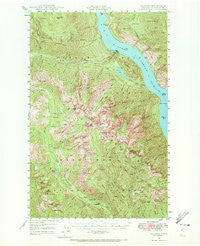 Lucerne Washington Historical topographic map, 1:62500 scale, 15 X 15 Minute, Year 1944