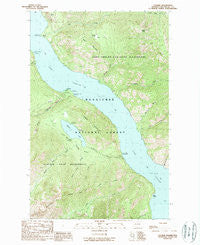 Lucerne Washington Historical topographic map, 1:24000 scale, 7.5 X 7.5 Minute, Year 1988