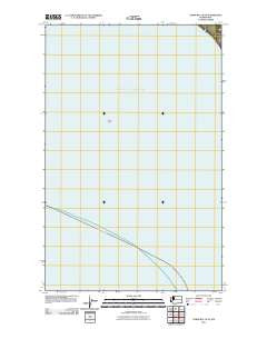 Lummi Bay OE W Washington Historical topographic map, 1:24000 scale, 7.5 X 7.5 Minute, Year 2011