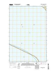 Lummi Bay OE W Washington Current topographic map, 1:24000 scale, 7.5 X 7.5 Minute, Year 2014
