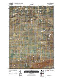 Luna Butte Washington Historical topographic map, 1:24000 scale, 7.5 X 7.5 Minute, Year 2011