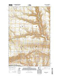 Luna Gulch Washington Current topographic map, 1:24000 scale, 7.5 X 7.5 Minute, Year 2013