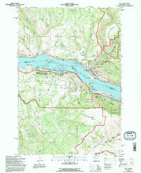 Lyle Washington Historical topographic map, 1:24000 scale, 7.5 X 7.5 Minute, Year 1994