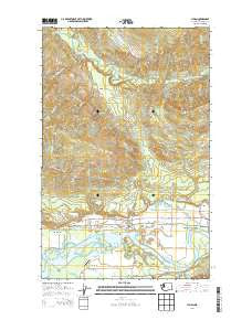 Lyman Washington Current topographic map, 1:24000 scale, 7.5 X 7.5 Minute, Year 2014