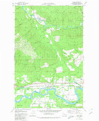 Lyman Washington Historical topographic map, 1:24000 scale, 7.5 X 7.5 Minute, Year 1980