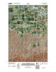 Mabton West Washington Historical topographic map, 1:24000 scale, 7.5 X 7.5 Minute, Year 2011