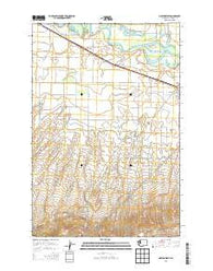 Mabton West Washington Current topographic map, 1:24000 scale, 7.5 X 7.5 Minute, Year 2013